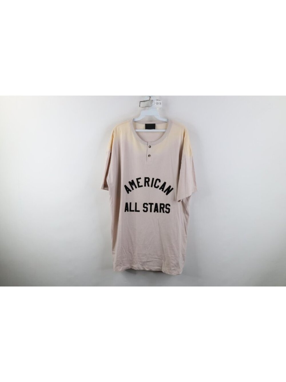 Fear of God Seventh Collection Mens Large American All Stars Henley T-Shirt